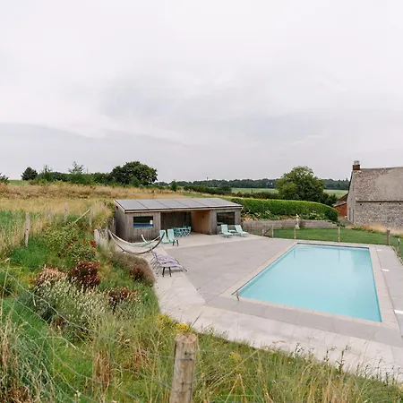 La Ferme D'auwez - Les Hirondelles - 15 Pers Avec Sauna Et Piscine Partages *