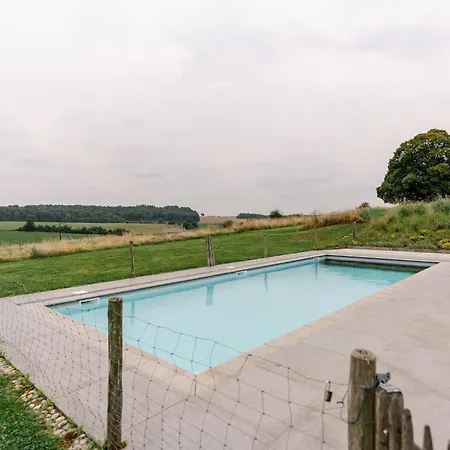 펜션 La Ferme D'auwez - Les Hirondelles - 15 Pers Avec Sauna Et Piscine Partages