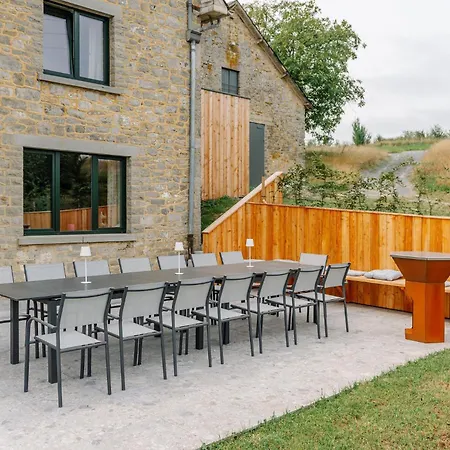 La Ferme D'auwez - Les Hirondelles - 15 Pers Avec Sauna Et Piscine Partages